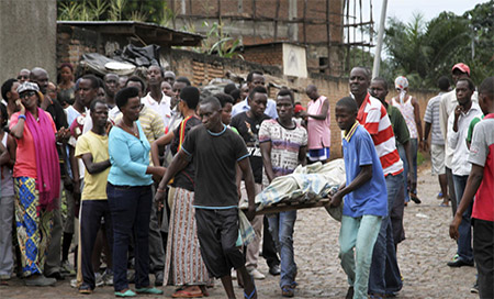 Violencia política en Burundi